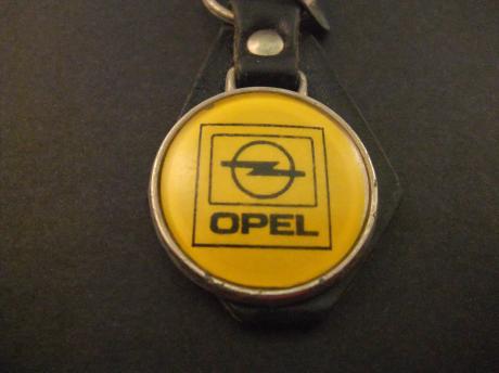 Opel automerk logo sleutelhanger